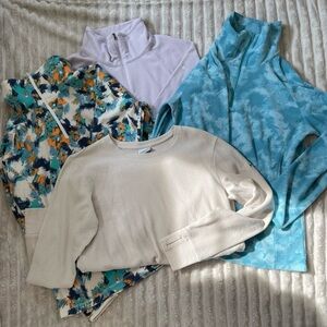 Columbia Women's Sweaters in Blue, Cream, and Multicolor